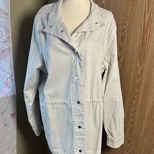 Nine West Light Tan Utility Jacket